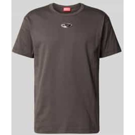 Regular fit t-shirt van puur katoen