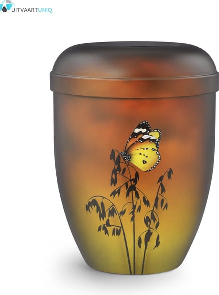 Butterfly urn - bio (biologisch afbreekbaar)