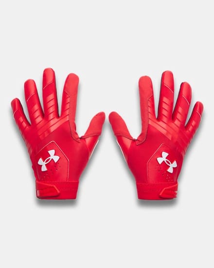 Underarmour Clean up - Batting gloves - Slaghandschoentjes - Red - 2025 - Small