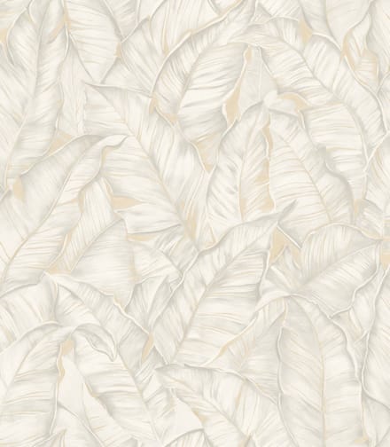 Zambaiti Vinylbehang Z30301 - Trussardi 8 - Botanisch Wit - 70cm x 10.0m