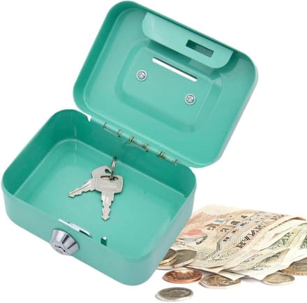 Geldkluis - Veiligheidsbox - Dagelijkse Verkoop - Sleutelbeveiliging - 62H cm - Groen
