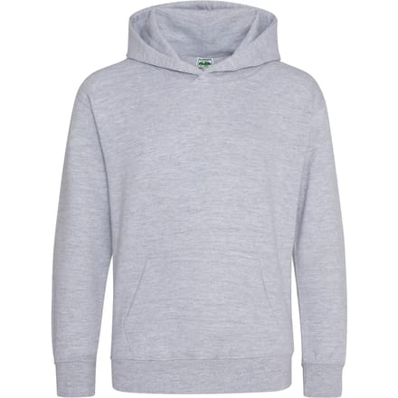 Just Hoods Kids´ Hoodie JH001K - Heather Grey - 7/8 (M)