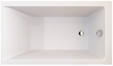 Badland CAPRI ligbad 100 x 70 cm wit