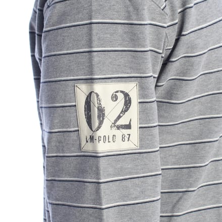 Comfort Fit Polo met lange mouwen UMP304-JS336 Heren
