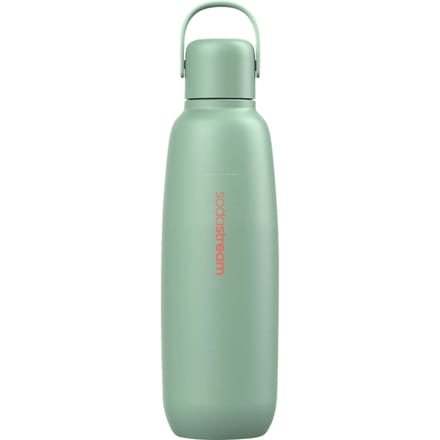 0.9L Sodastream fizz & go™ roestvrijstalen bruiswaterfles (mint)