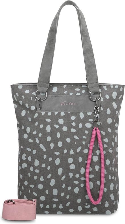 Fritzi aus Preußen Schoudertas Wudy01 Canvas Tote Bag Spotty Lime Veelkleurig