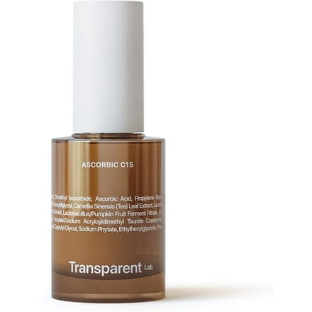 Transparent Lab Ascorbic C15 30 ml - sérum illuminateur anti-âge