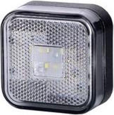 Zijmarkeringslicht - 12/24V - Wit - LD096