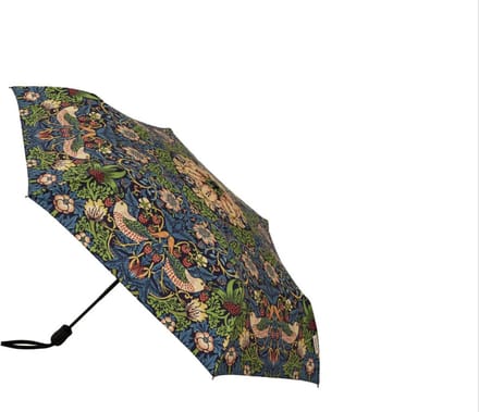 Paraplu - automatisch - opvouwbaar - Strawberry Thief Blue - Blauw - William Morris