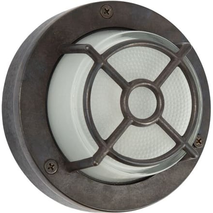 KS Verlichting Wandlamp Lagos - Zwart - Messing - Scheepslamp - G9