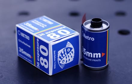 KING FILM RETRO 80 Ortho 35mm 36exp (extra fijne korrel)