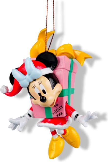 Orn.plc minnie cadeau l9cm