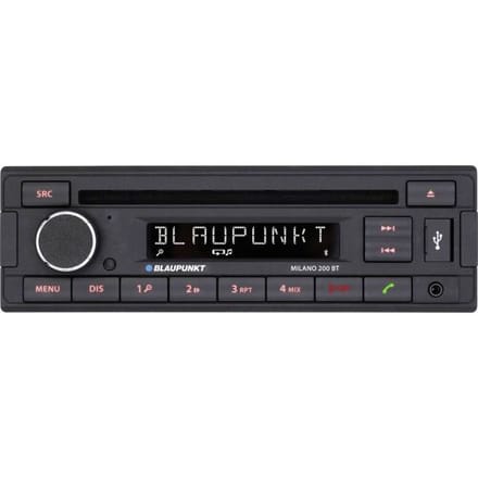 Blaupunkt Milano 200 BT Autoradio CD-speler - enkel DIN - Bluetooth handsfree en USB/AUX-ingang