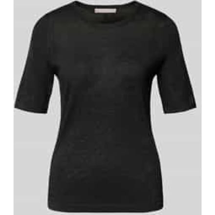 Gebreide pullover met ribboorden