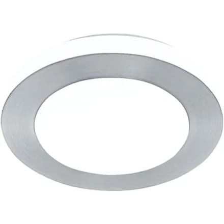 EGLO Batholino Led Carpi - Wand/Plafondlamp - 1 Lichts - Ø300mm. - Wit, Aluminium-Geborsteld - Wit