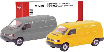 VW T4 Transporter, Grijs/geel (Minikit 2 St.)