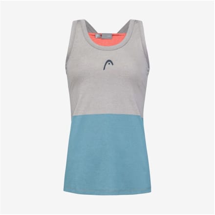 Head Racket Padel Tech Mouwloos T-shirt Blauw,Grijs XS Vrouw