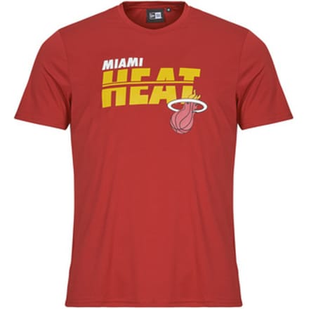 New Era  T-shirt Korte Mouw NBA ESSENTIALS TEE MIAMI HEAT