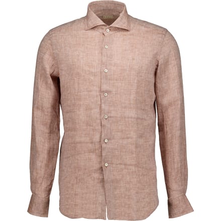 Xacus Washed Shirt Lange Mouw Overhemden Roze 721ml/11297