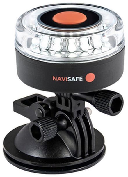 Navisafe - NS041 - NAVI LIGHT 360° wit met zuignapbevestiging