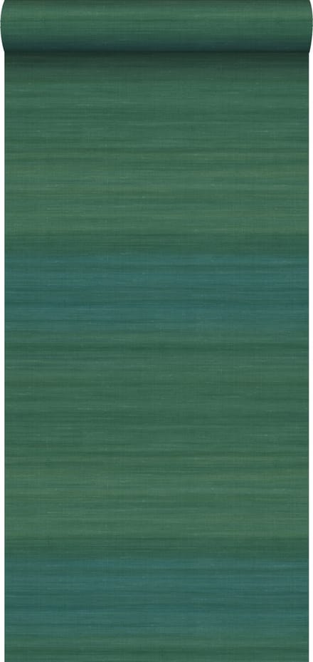 Origin Wallcoverings behang geweven structuur met kleurverloop zeegroen - 347753 - 0,53 x 10,05 m
