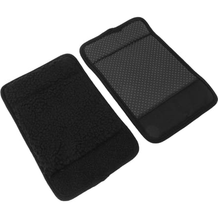 2pcs Walker Handle Cushions Padded Hand Covers Moisture Wicking Washable Handle Pad Grips for black