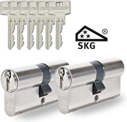 Pfaffenhain SKG3 - cilindersloten - 2 stuks gelijksluitend - 30/30 - ZS31E