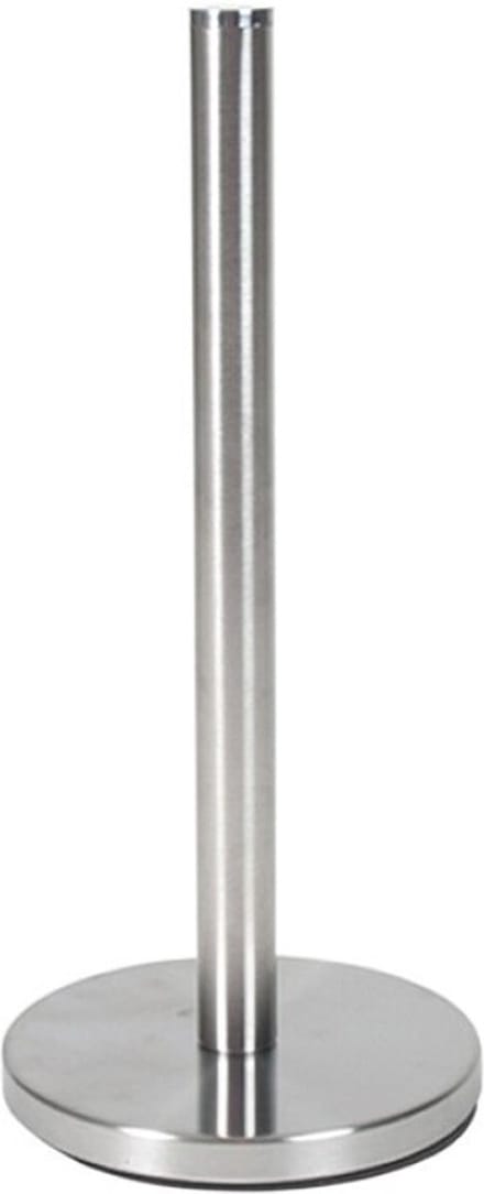 Gerimport Keukenrolhouder - staand - rvs - D15 x H33 cm - universeel - keukenpapier houder