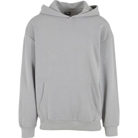 Urban Classics - Light Terry Hoodie/trui - S - Grijs