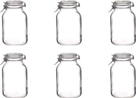 Rocco Bormioli Weckpot Fido 1.5 l 6 stuks