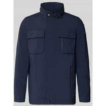 Regular fit jack met opstaande kraag