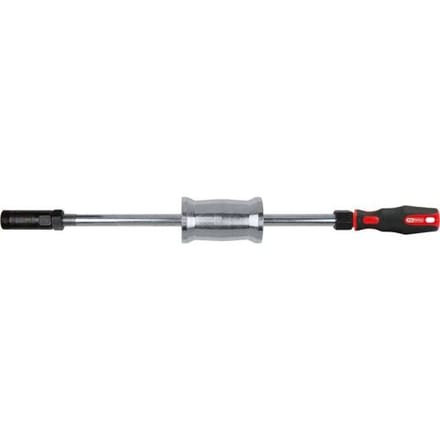 KS Tools 152.1270 M27x1,0 injectoruittrekset met 1,5 kg slaggewicht, 2-delig