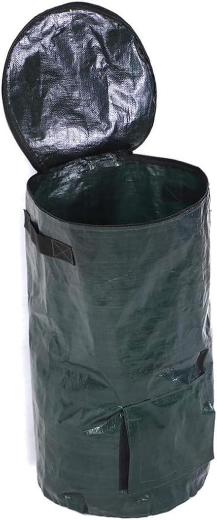 Compost Zak - Afvalzak Tuin - Compost Maken - Met Ventilatie - 45 x 80 cm - Donkergroen