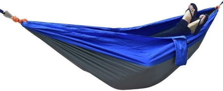 Dubbele Campinghangmat - Lichtgewicht Hangbed - Backpacken Reizen - Ultra Lichtgewicht - 2.5 x 1.8 Meter