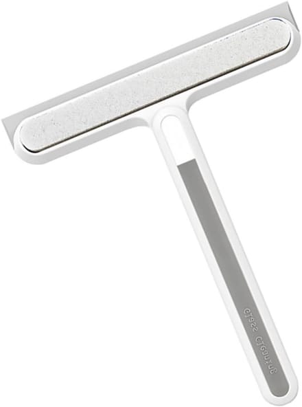 Raamwisser Siliconen - Glasreiniger Hulpmiddel - Ramen Schoonmaken - Krasvrij Ontwerp - 26.5 cm - Wit