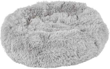 Zoofari Honden mand - Grijs - Extra pluche - ca. Ø 58,5 x H 14 cm