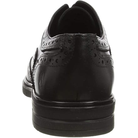 Hush Puppies Heren Santiago Leren Brogues (Zwart)