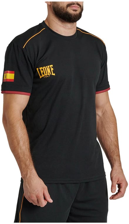 Leone1947 Spain T-shirt Met Korte Mouwen Zwart M Man