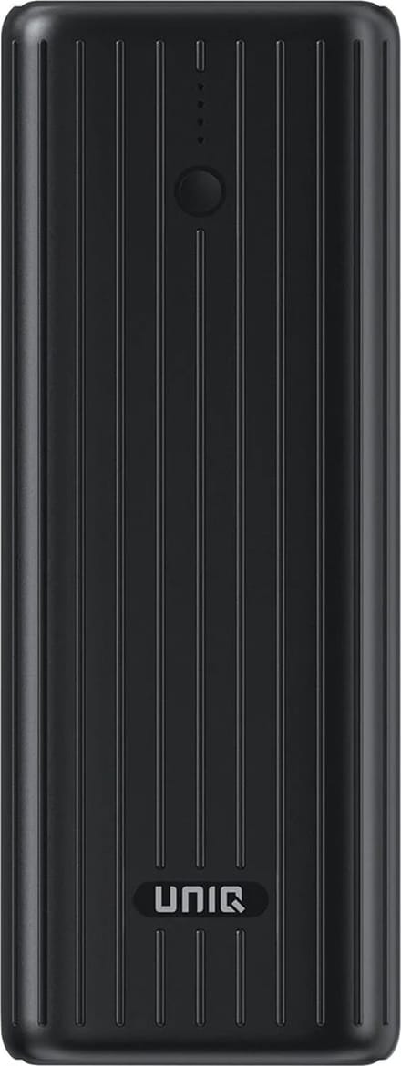 UNIQ Accessory Powerbank 20000 mAh - magsafe - stand - 30cm Cable - USB-C & USB-A ports - Black