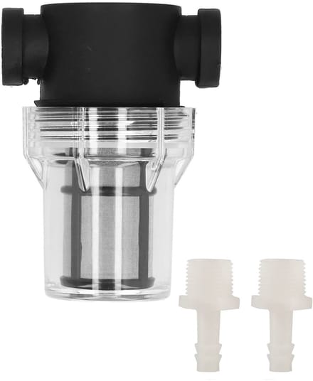 Dailygoods- Bierfilter 150 Micron - Inline Filter - Zeef voor Thuis Brouwen - Plastic - Duurzaam - Tot 150 psi - Brouwfilter