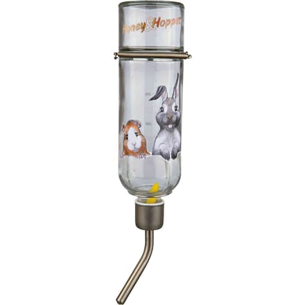 Trixie Honey & Hopper glazen drinker - 500ml kooiaccessoires