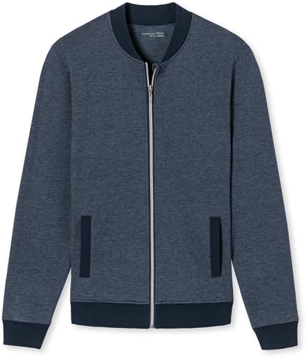 Schiesser Mix & Relax Vest 178153 835 dunkelblau-gem.-54