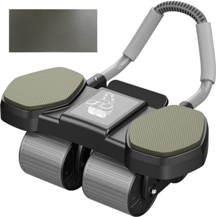 Ab Roller Wheel met 4-wielig ontwerp voor buikspieren versterken
