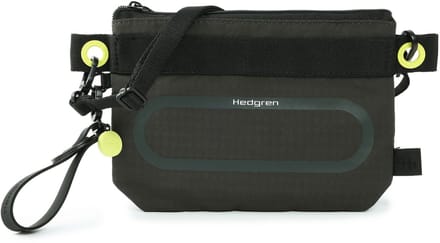 Hedgren schoudertas Ichi Crossover RFID Black Ink groengrijs