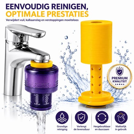 Filter reiniger geschikt voor Dyson V12 - Filterreinigingsaccessoire - Onderhoudshulp voor stofzuigerfilter