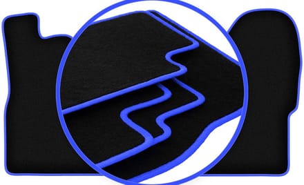 CARLUX-BLUE automatten voor: Iveco Daily IV bestelwagen (2006-2014)