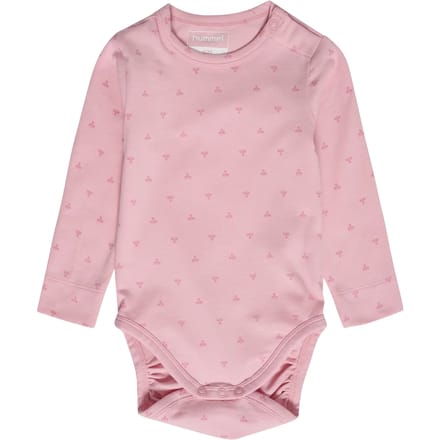Hummel kinderbody met lange mouwen Hmlmini Bee Aop L/S 230320