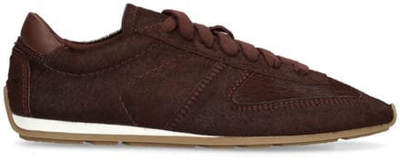 Sacha - Dames - Burgundy pony hair sneakers - Maat 41