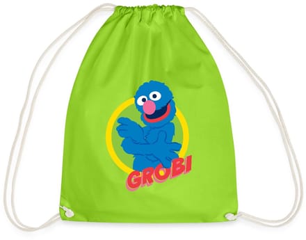 Sesamstraat Grobi Portret Gymtas
