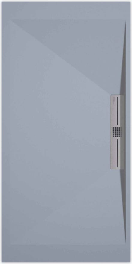 Sanifun douchebak Stone Side Gray Smooth 1100 x 900 S